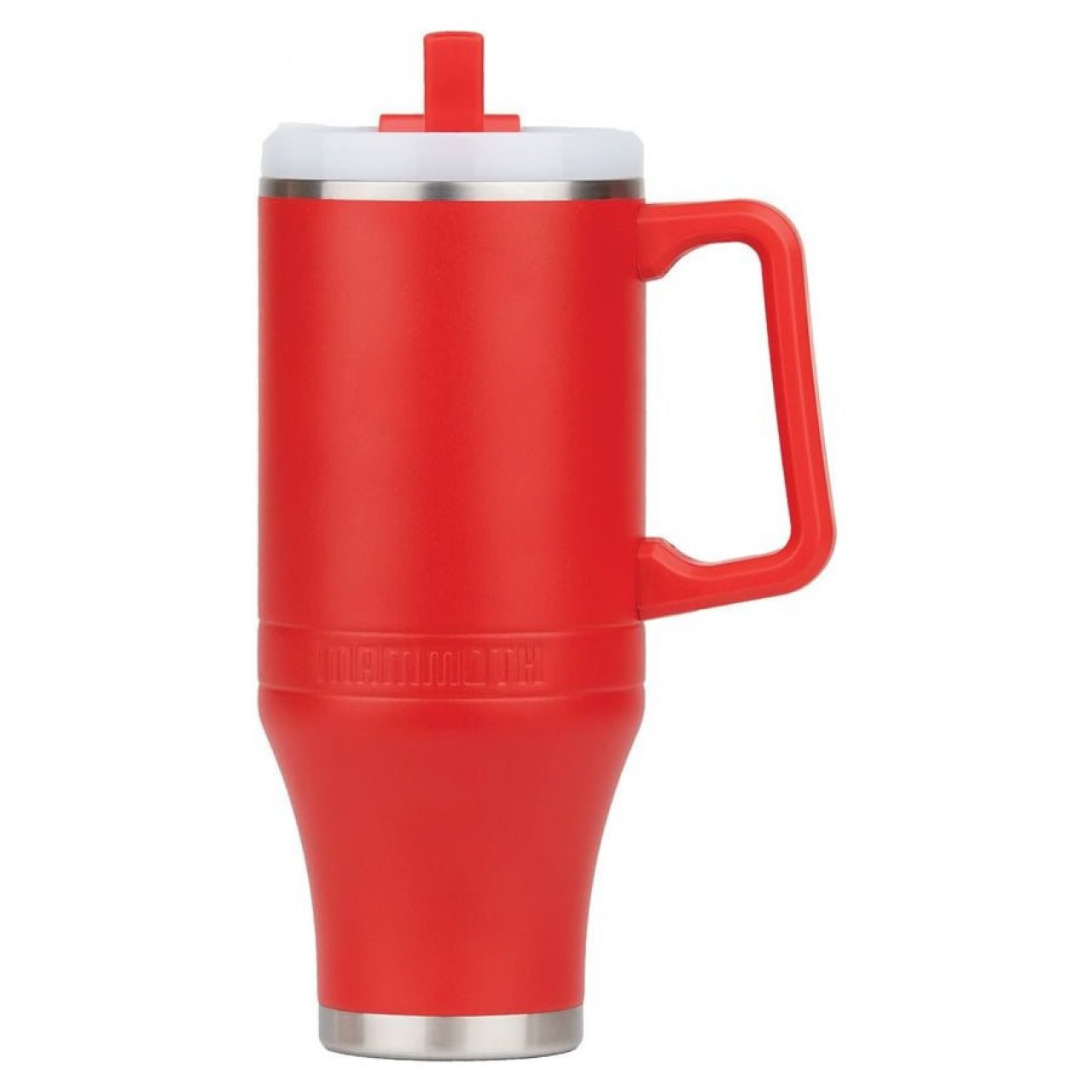 Hrnček termo so slamkou 1,2 l ČERVENÝ