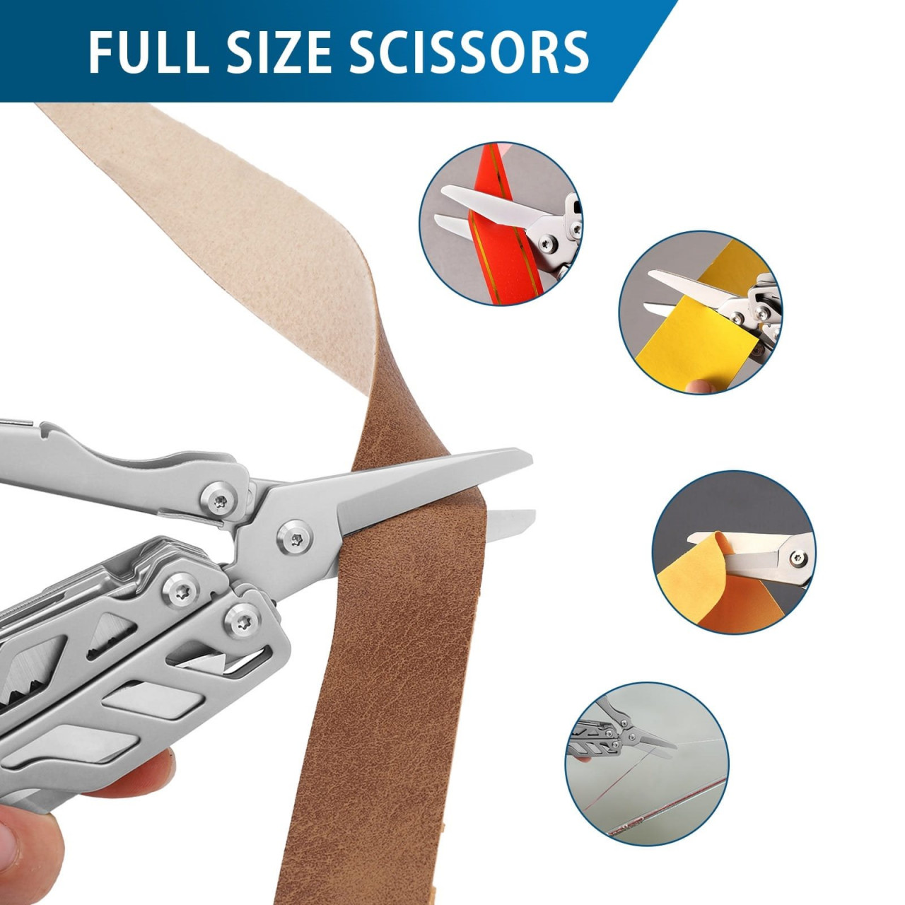 Kliešte multifunkčné FLAGSHIP PRO MULTI TOOL STRIEBORNÉ
