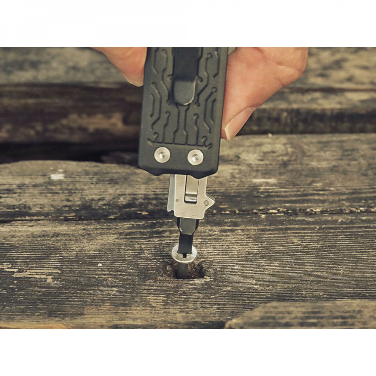 Nástroj multifunkčný POCKET TOOL ČIERNÝ