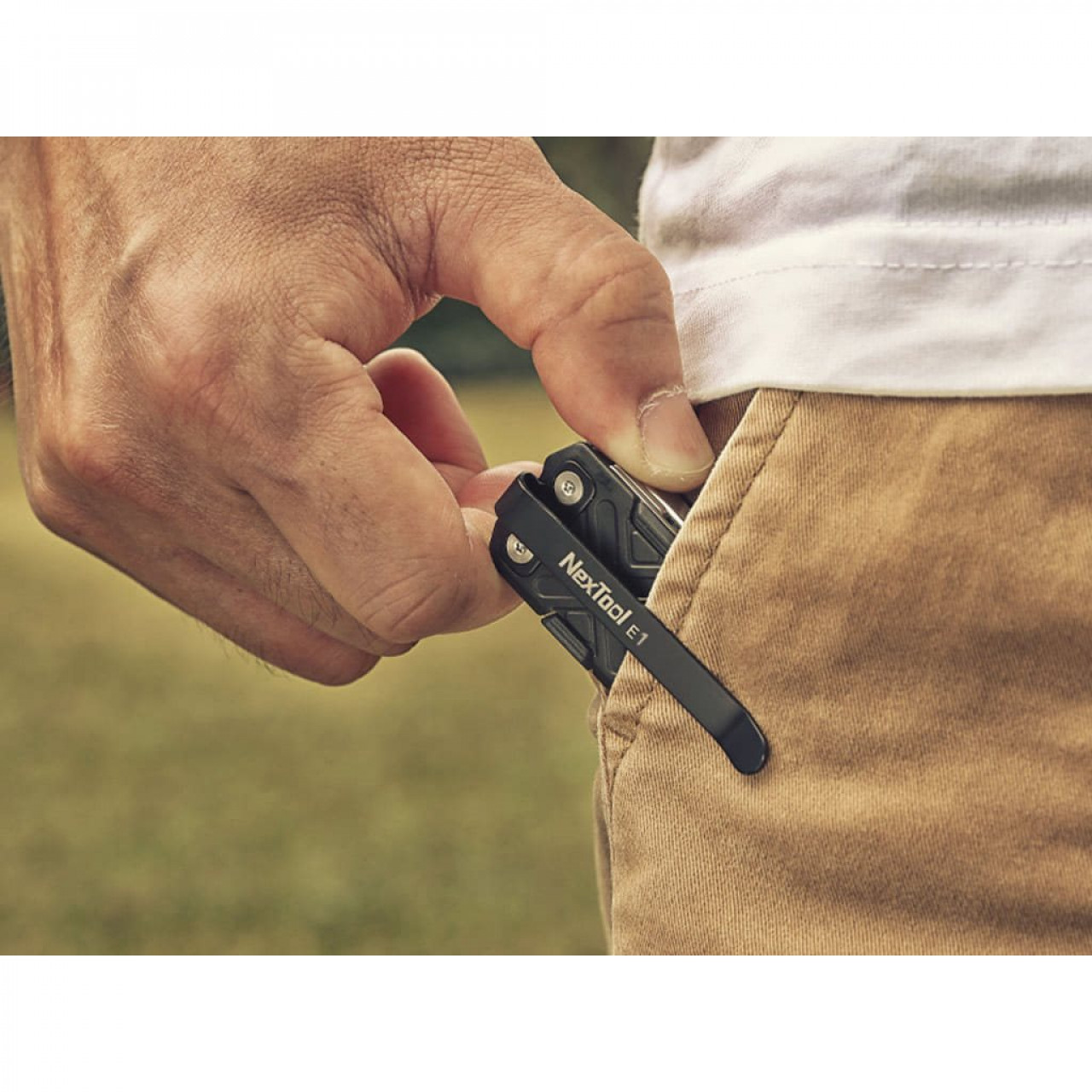 Nástroj multifunkčný POCKET TOOL ČIERNÝ