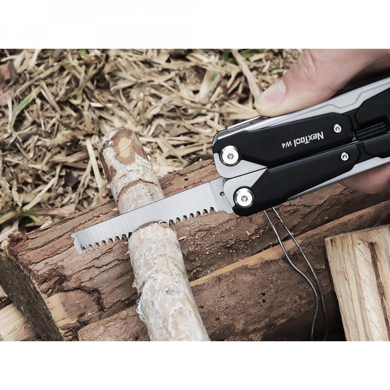 Kliešte multifunkčné Adjustable Wrench W4 s francúzskym kľúčom