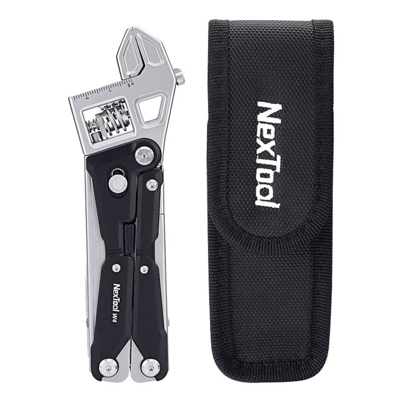 Kliešte multifunkčné Adjustable Wrench W4 s francúzskym kľúčom