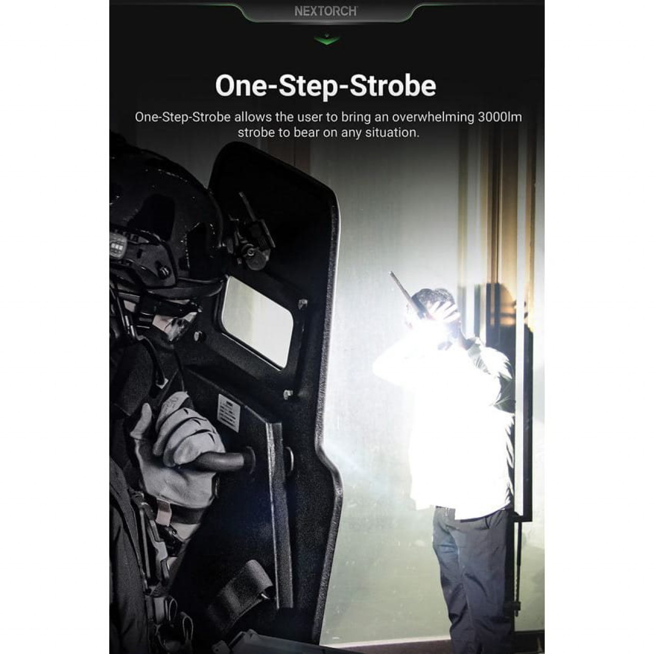 Štítové svetlo P21 s výkonom 3000 lúmenov