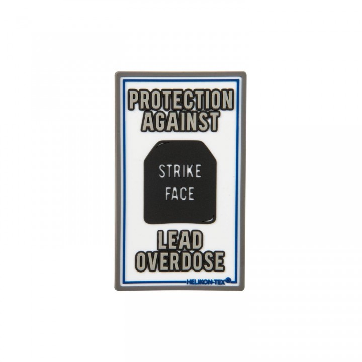 Nášivka LEAD OVERDOSE velcro plastová