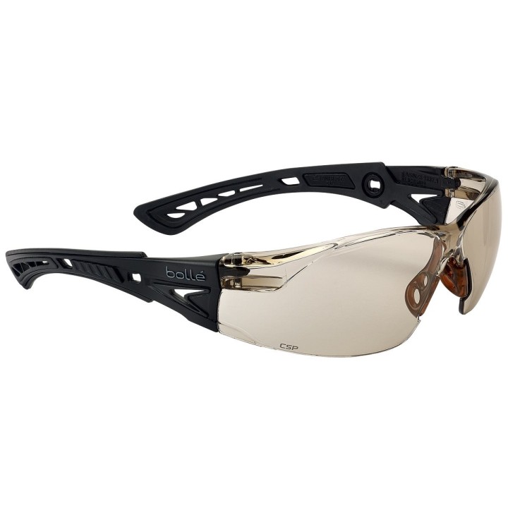 Okuliare ochranné RUSH+ BSSI hnedé sklá