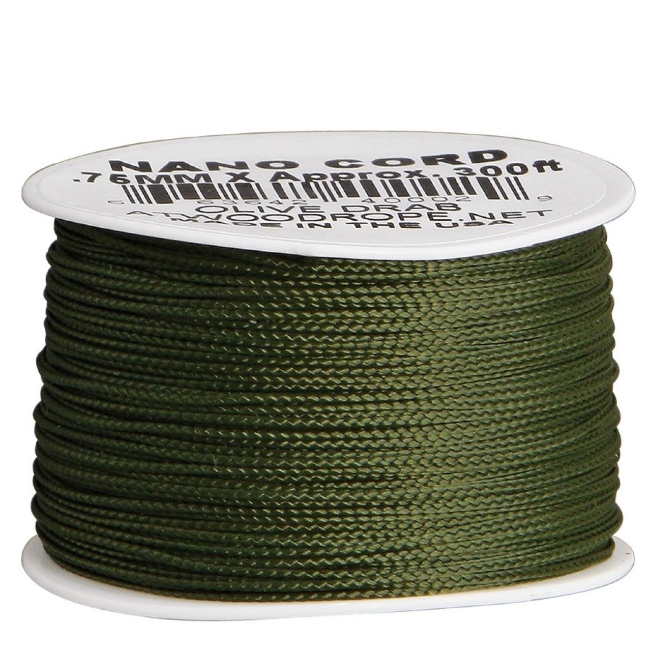 Šnúra NANO PARACORD 0,75mm/90m Olive Drap
