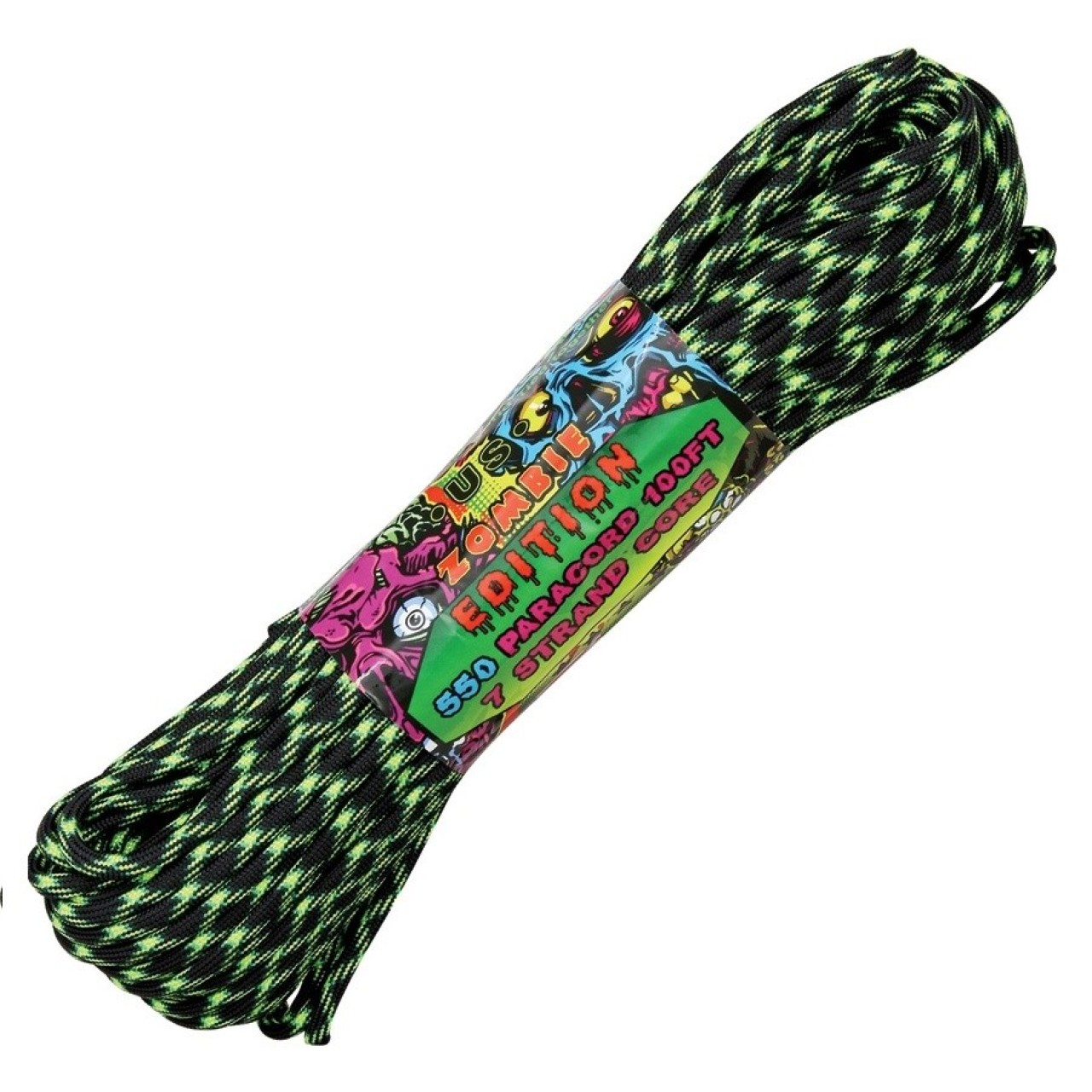 Šnúra PARACORD nylon 550LB 30m 4mm Decay Zombie