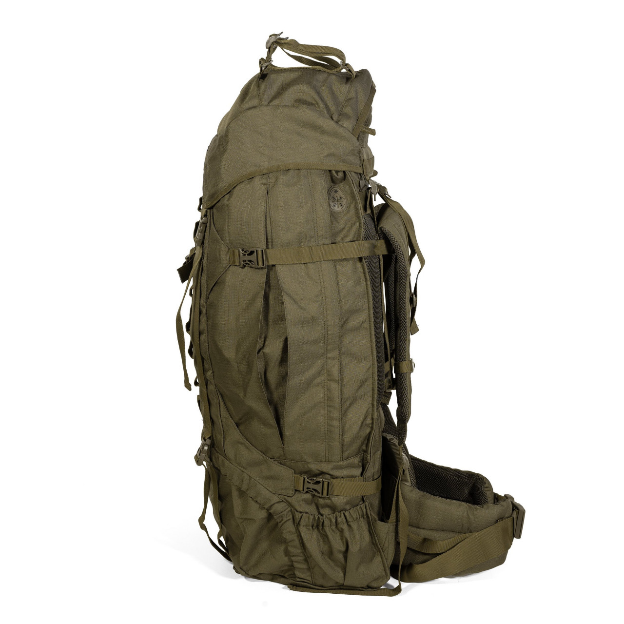 Batoh TREKKING XXL s výstužou 104l ZELENÝ