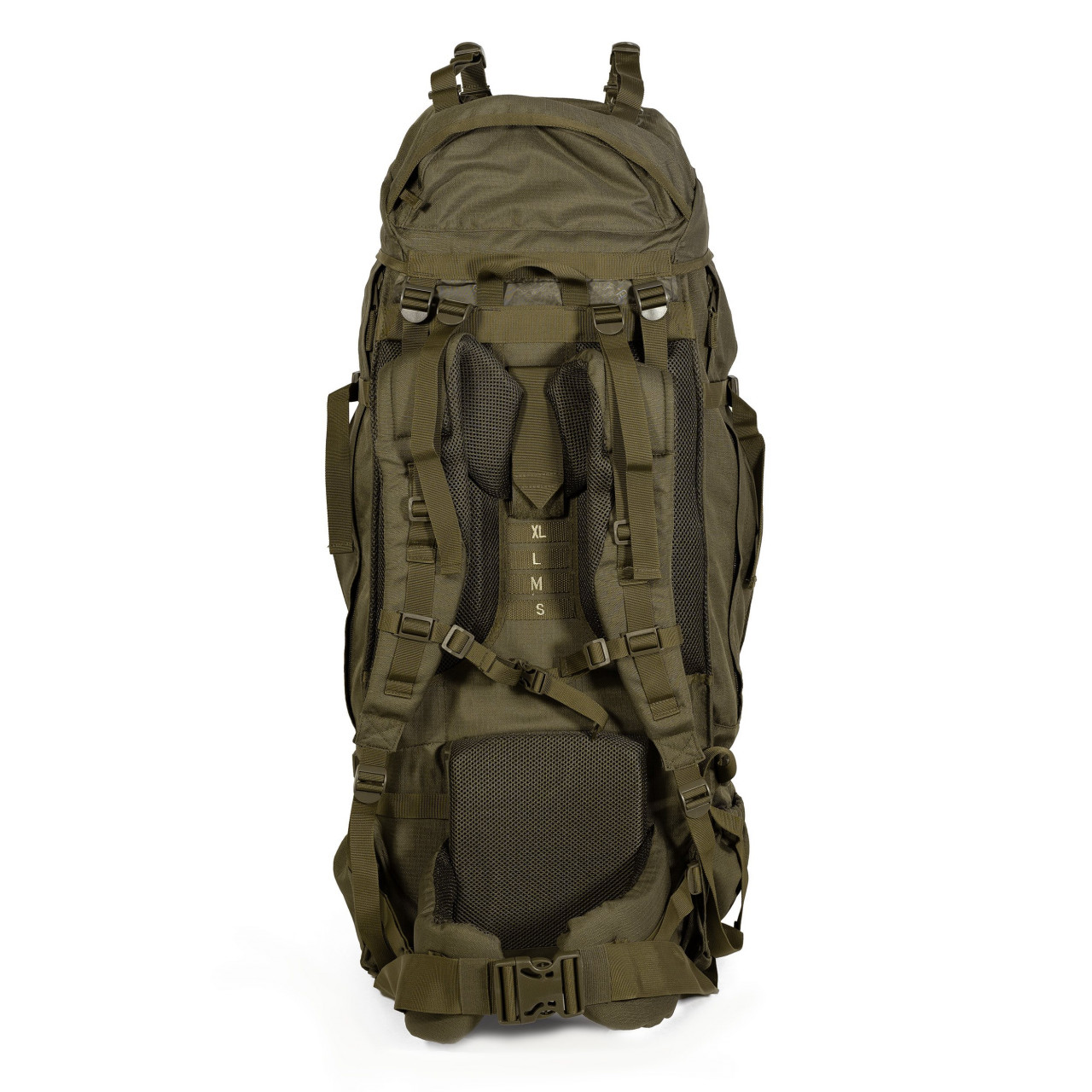 Batoh TREKKING XXL s výstužou 104l ZELENÝ