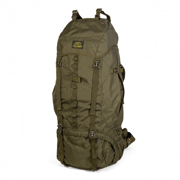 Batoh TREKKING XXL s výstužou 104l ZELENÝ