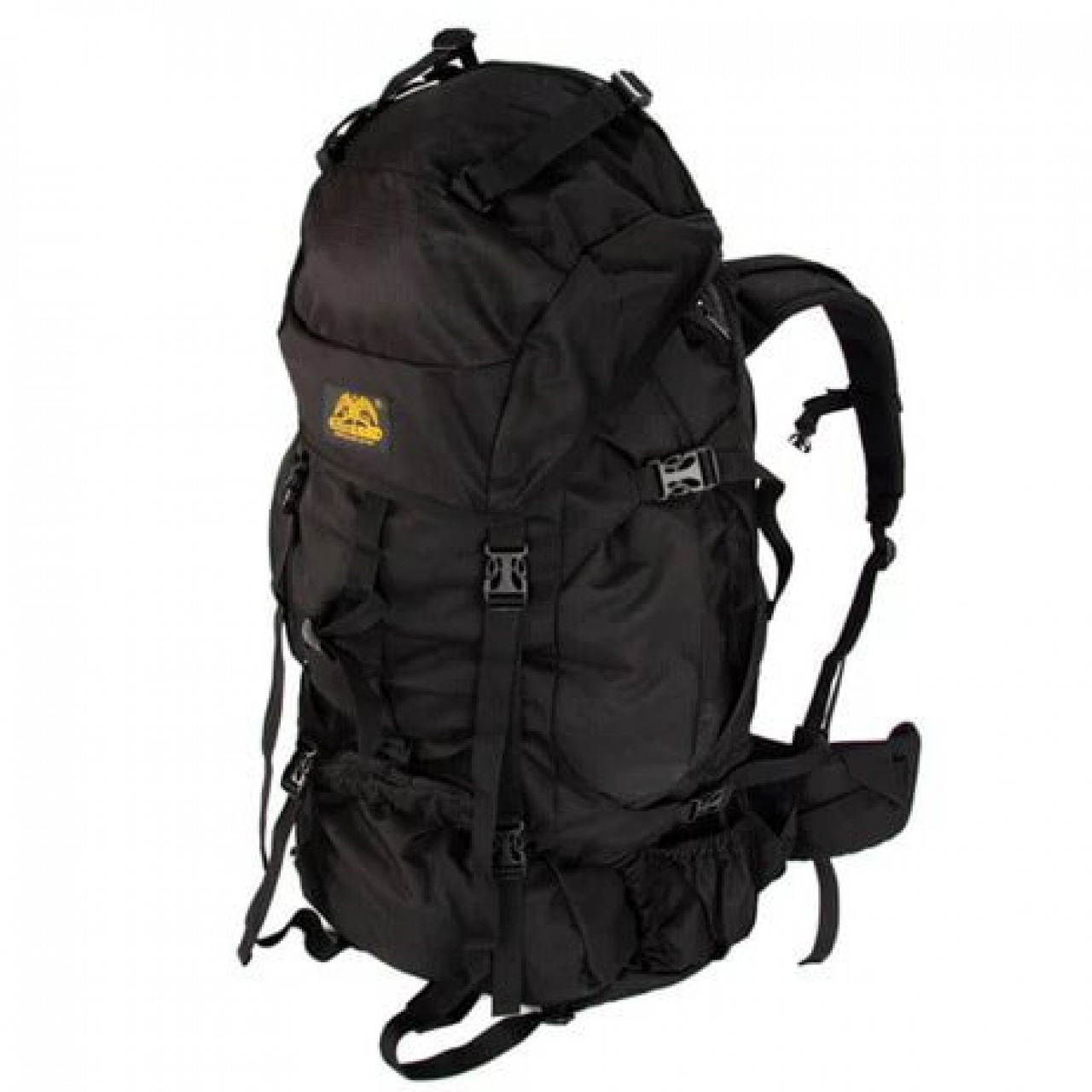 Batoh TREKKING XXL s výstužou 104l ČIERNY