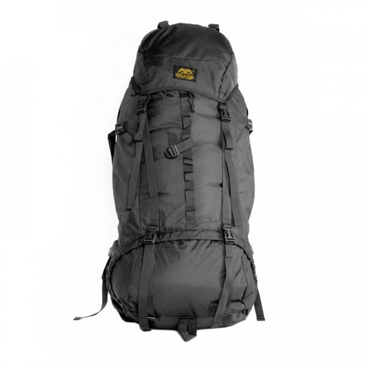 Batoh TREKKING XXL s výstužou 104l ČIERNY