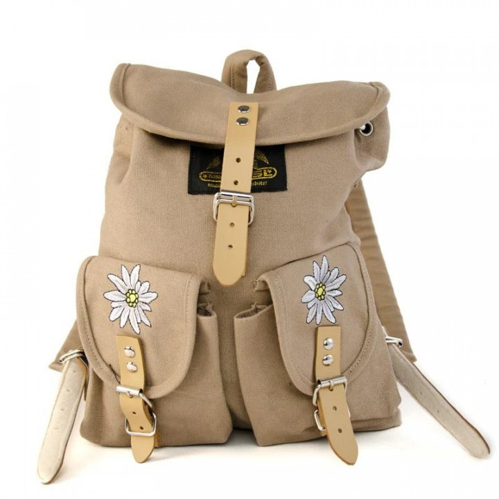 Batoh EDELWEISS 6,5l ALPSKÁ PREŤAŽ KHAKI