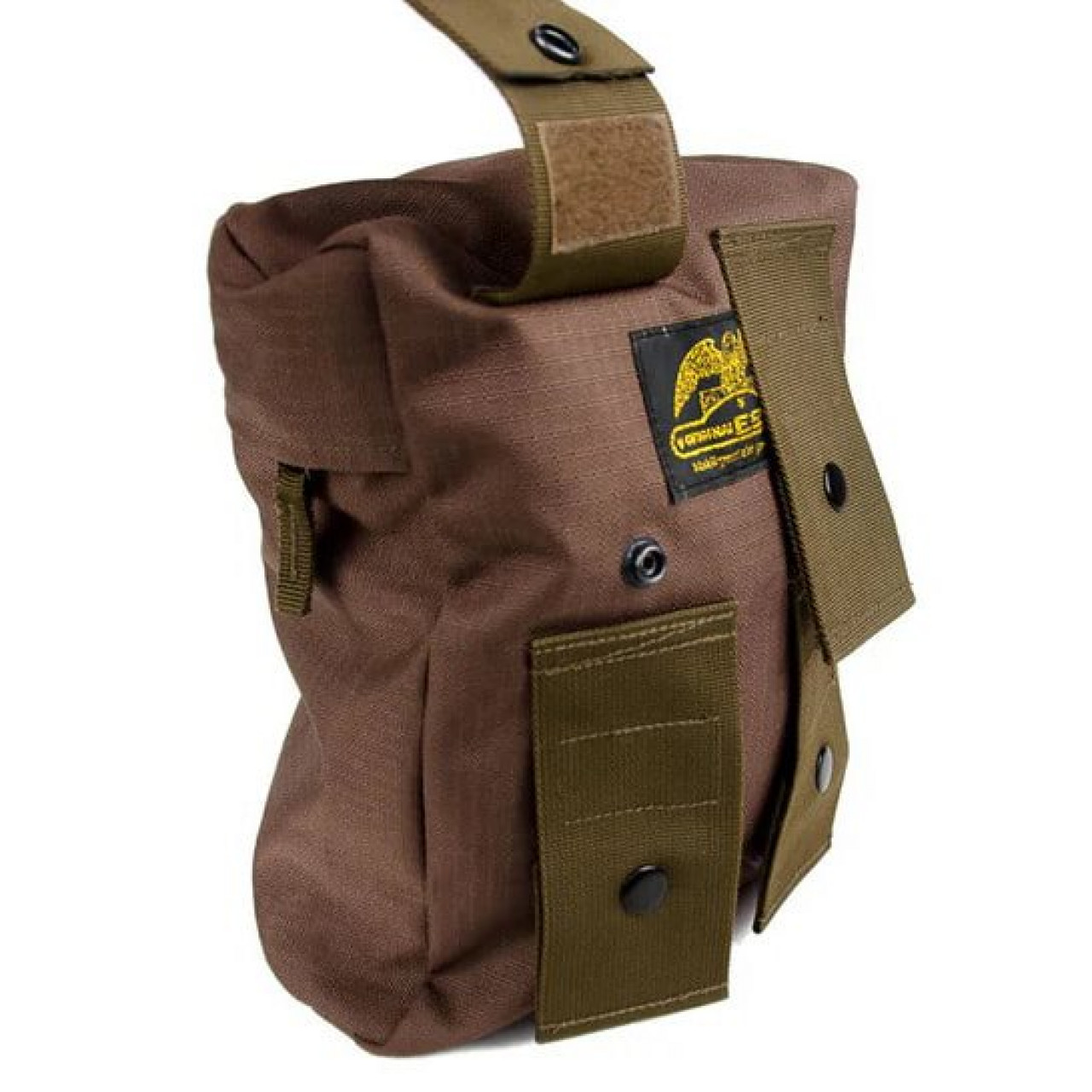 Vrecko bočné MEDIUM pre ALPINRUCKSACK ZELENÉ