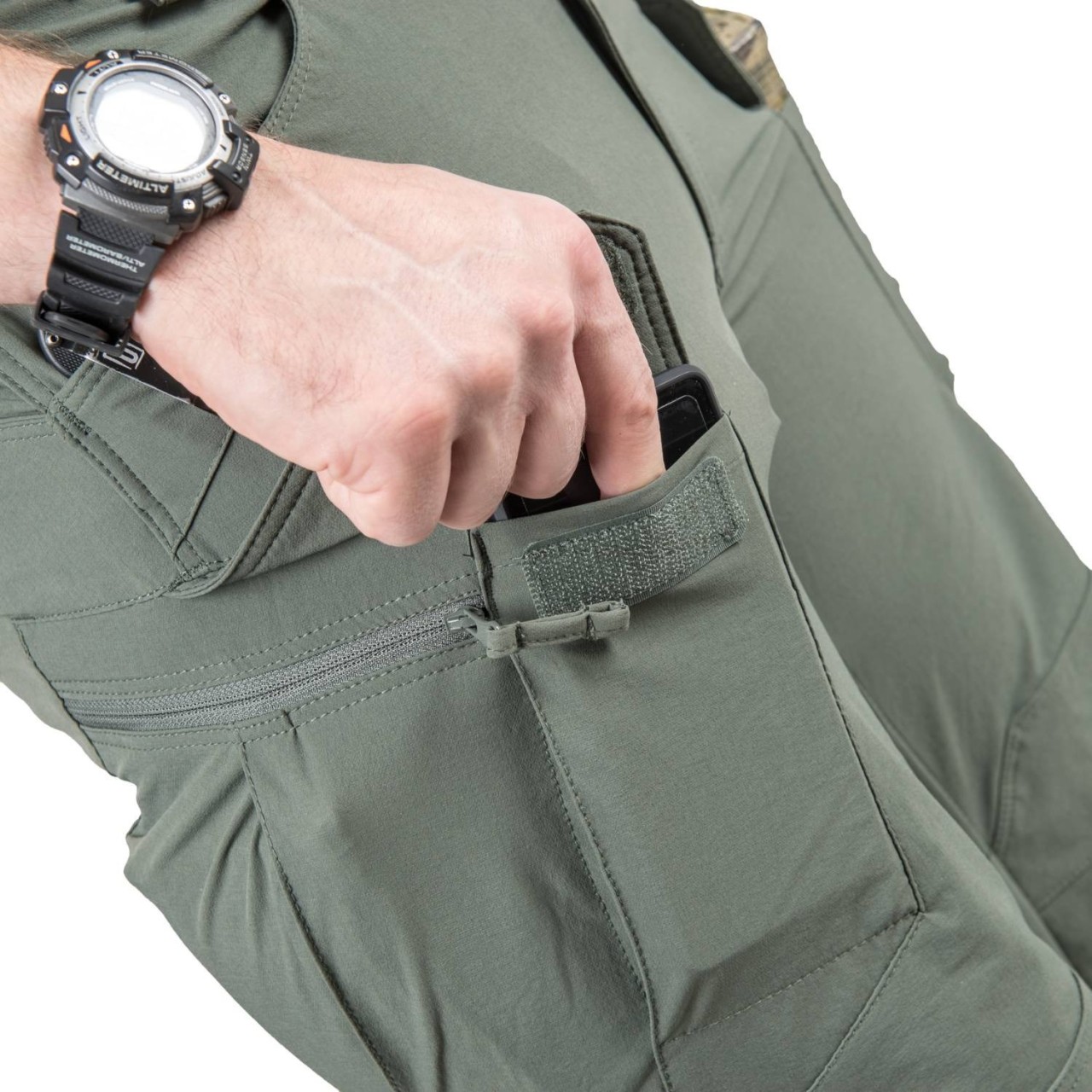 Nohavice OUTDOOR TACTICAL® softshell OLIVE DRAB