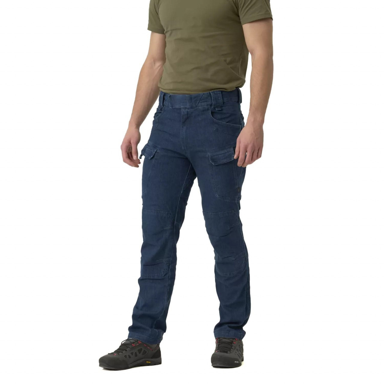 Nohavice UTP® URBAN TACTICAL riflové DENIM STRETCH MODRÉ