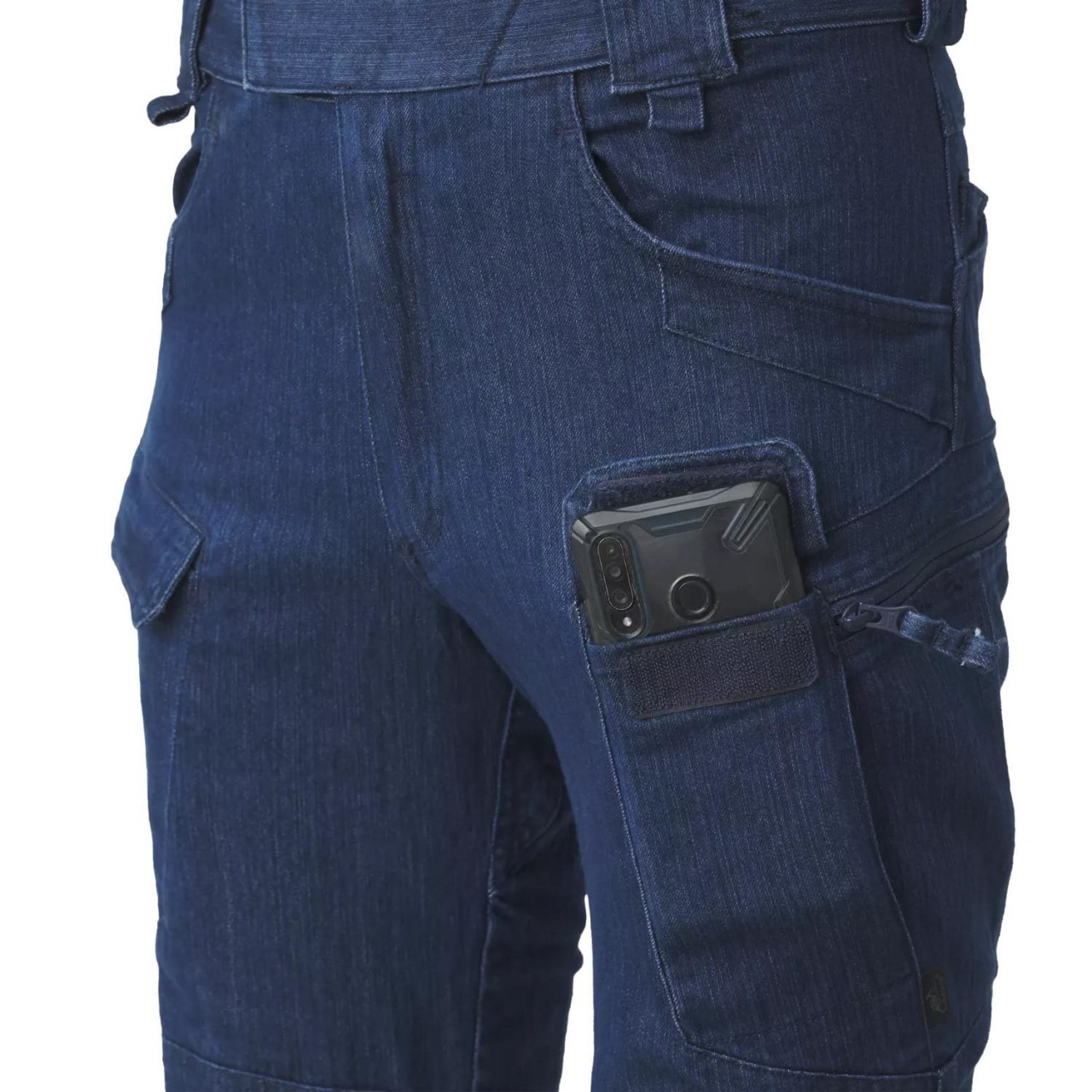 Nohavice UTP® URBAN TACTICAL riflové DENIM STRETCH MODRÉ