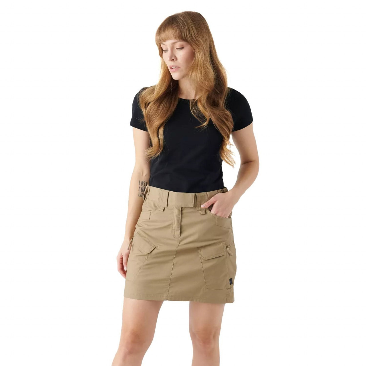 Dámska sukňa UTS rip-stop stretch KHAKI