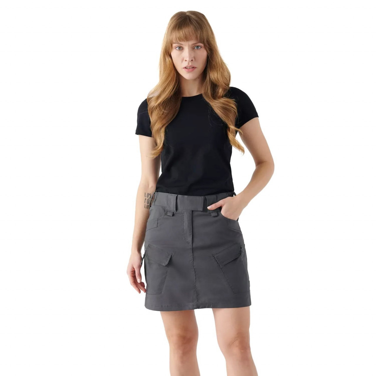 Dámska sukňa UTS rip-stop stretch SHADOW GREY