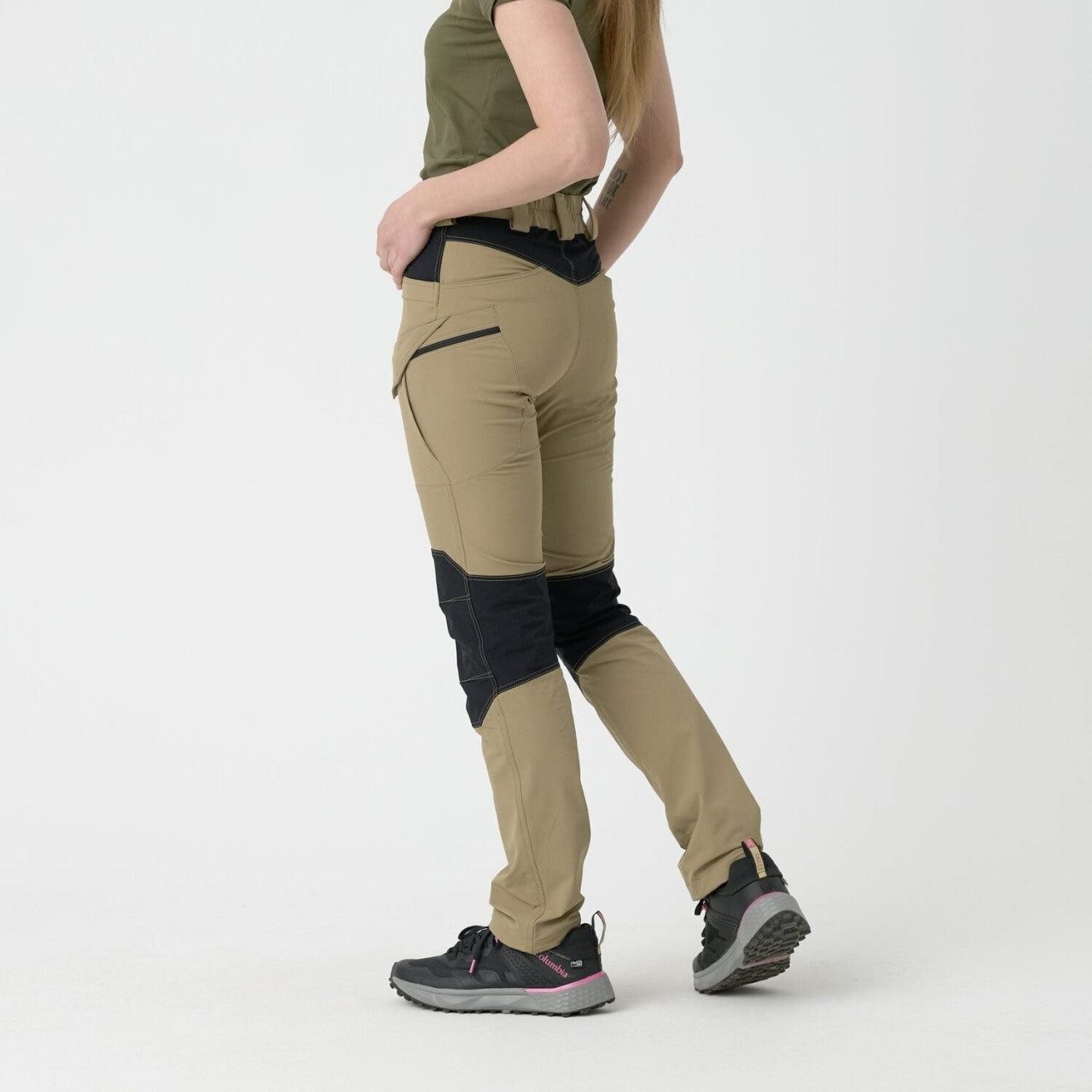 Nohavice dámske OUTDOOR TACTICAL® KHAKI/ČIERNE