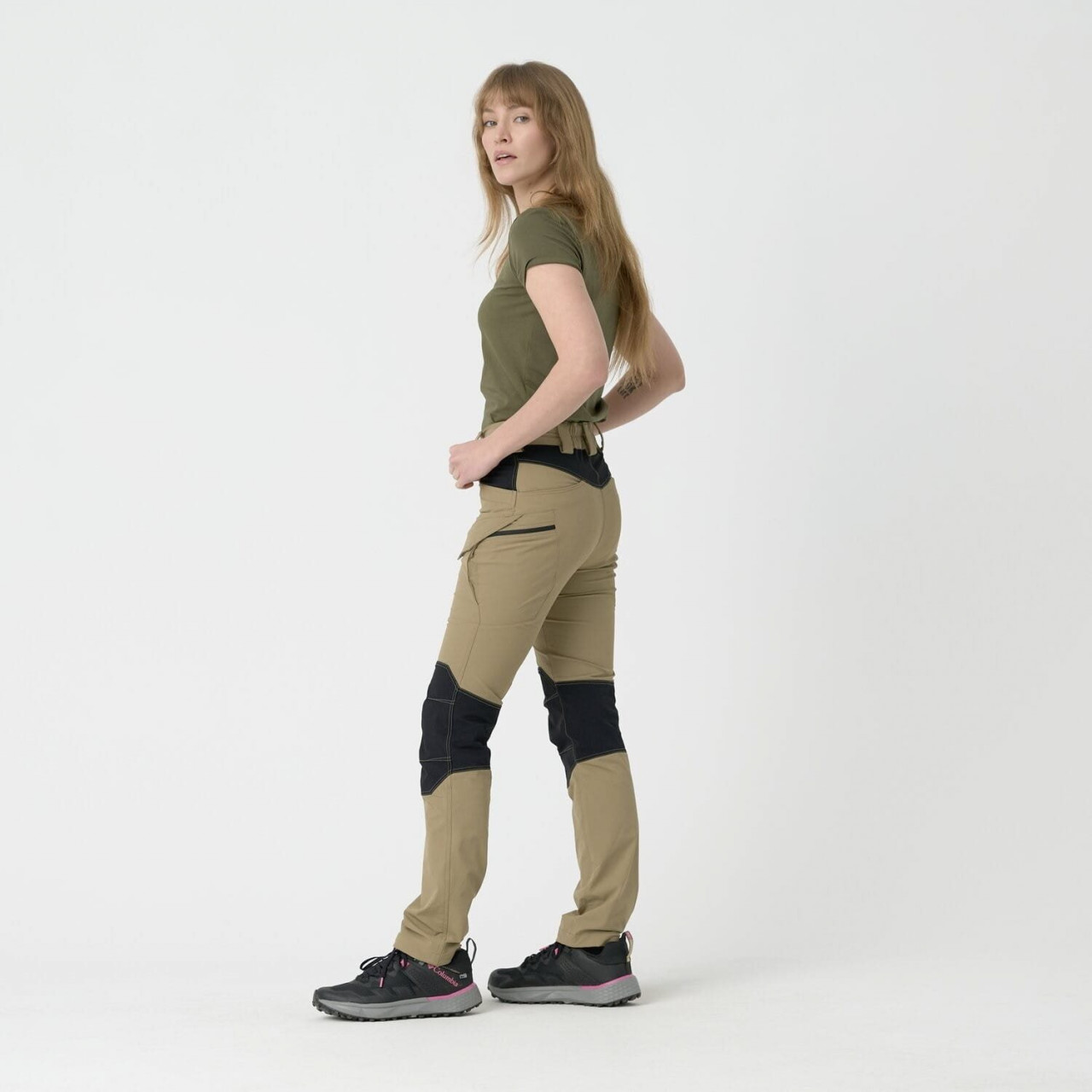Nohavice dámske OUTDOOR TACTICAL® KHAKI/ČIERNE