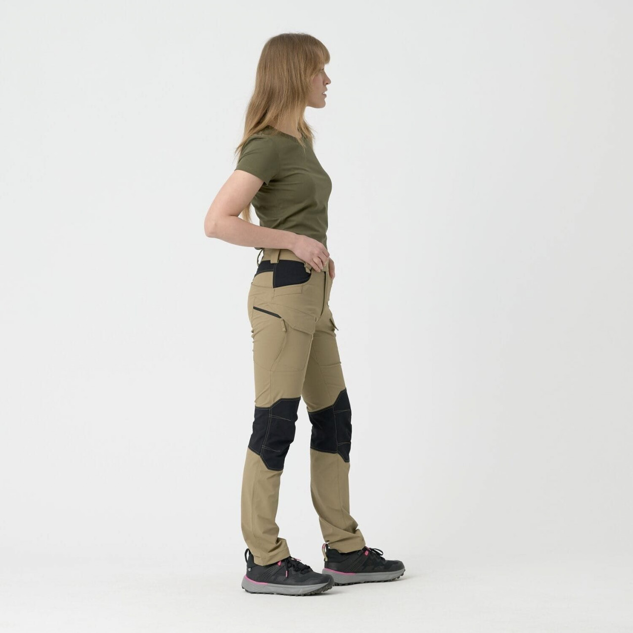 Nohavice dámske OUTDOOR TACTICAL® KHAKI/ČIERNE