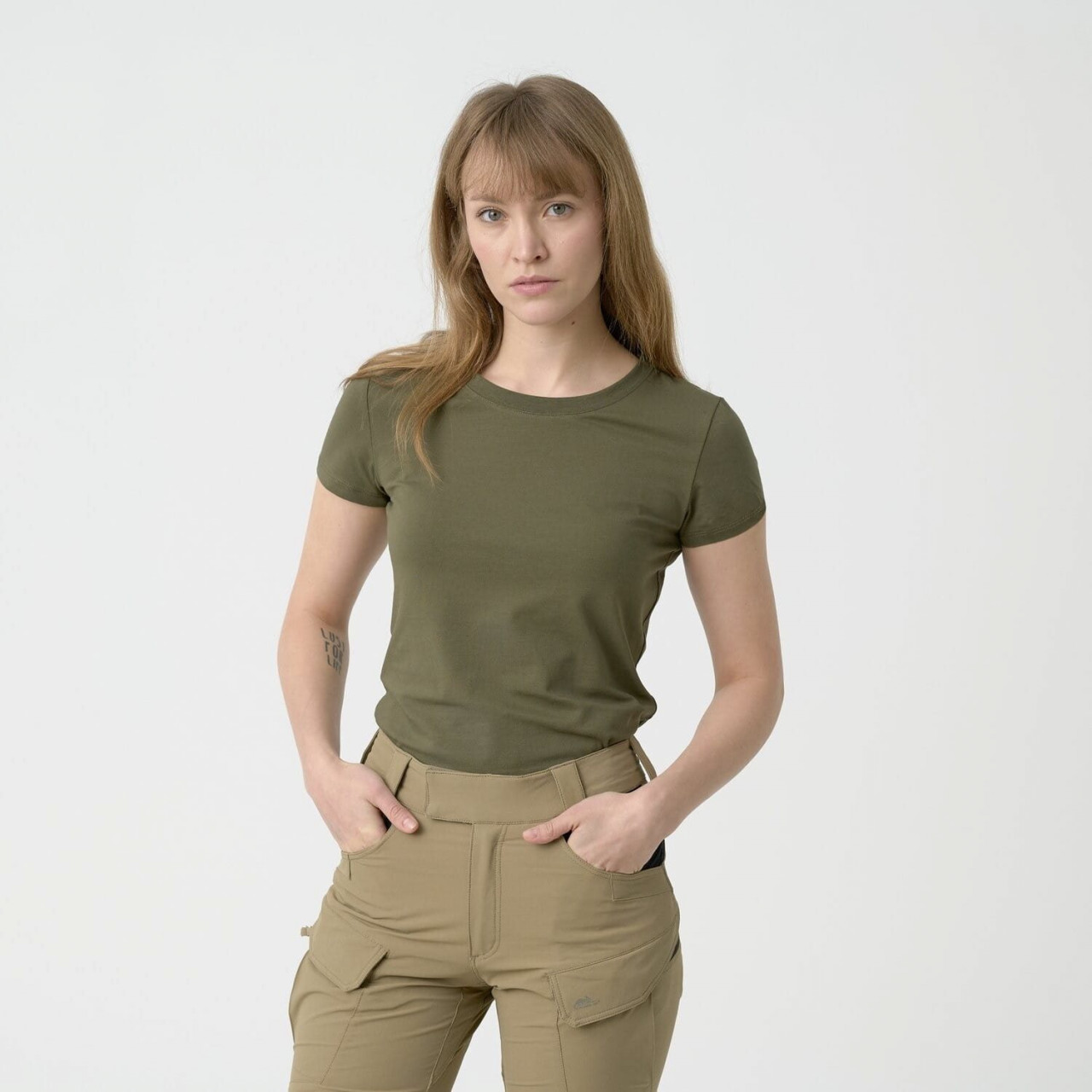 Nohavice dámske OUTDOOR TACTICAL® KHAKI/ČIERNE