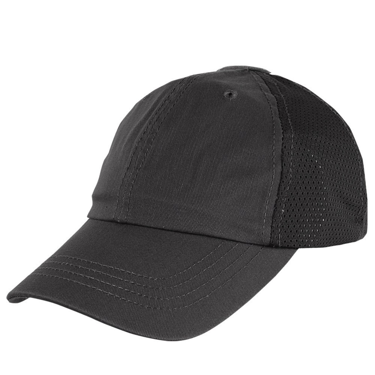 Čiapka TEAM CAP MESH baseballová ČIERNA