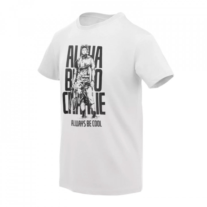 Tričko ALFA BRAVO CHARLIE BIELE