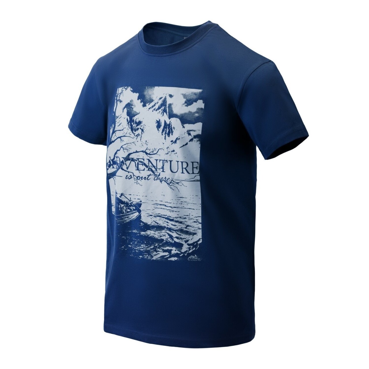 Tričko ADVENTURE IS OUT THERE DARK AZURE