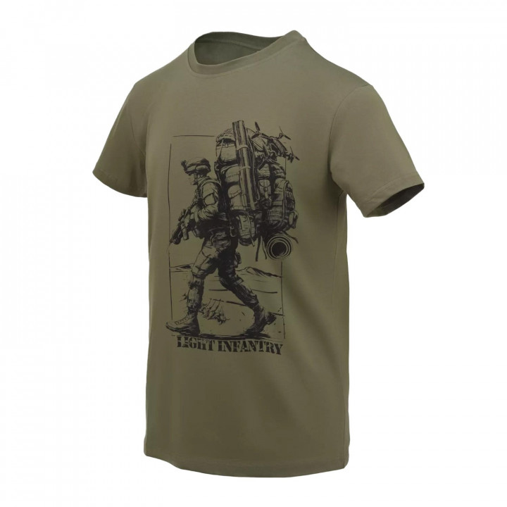 Tričko LIGHT INFANTRY OLIVE GREEN