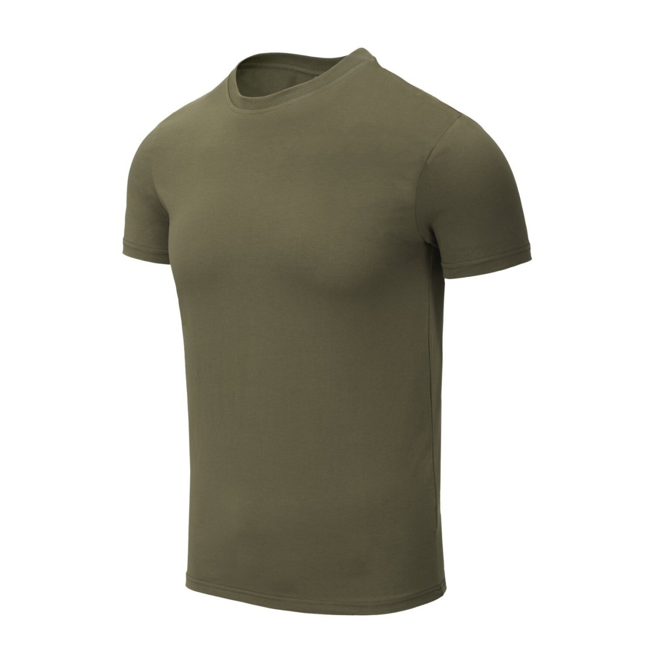 Tričko ORGANIC SLIM OLIVE GREEN