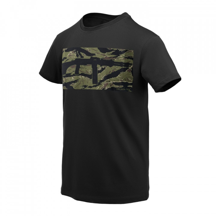 Tričko RPD ČIERNE/TIGER STRIPE