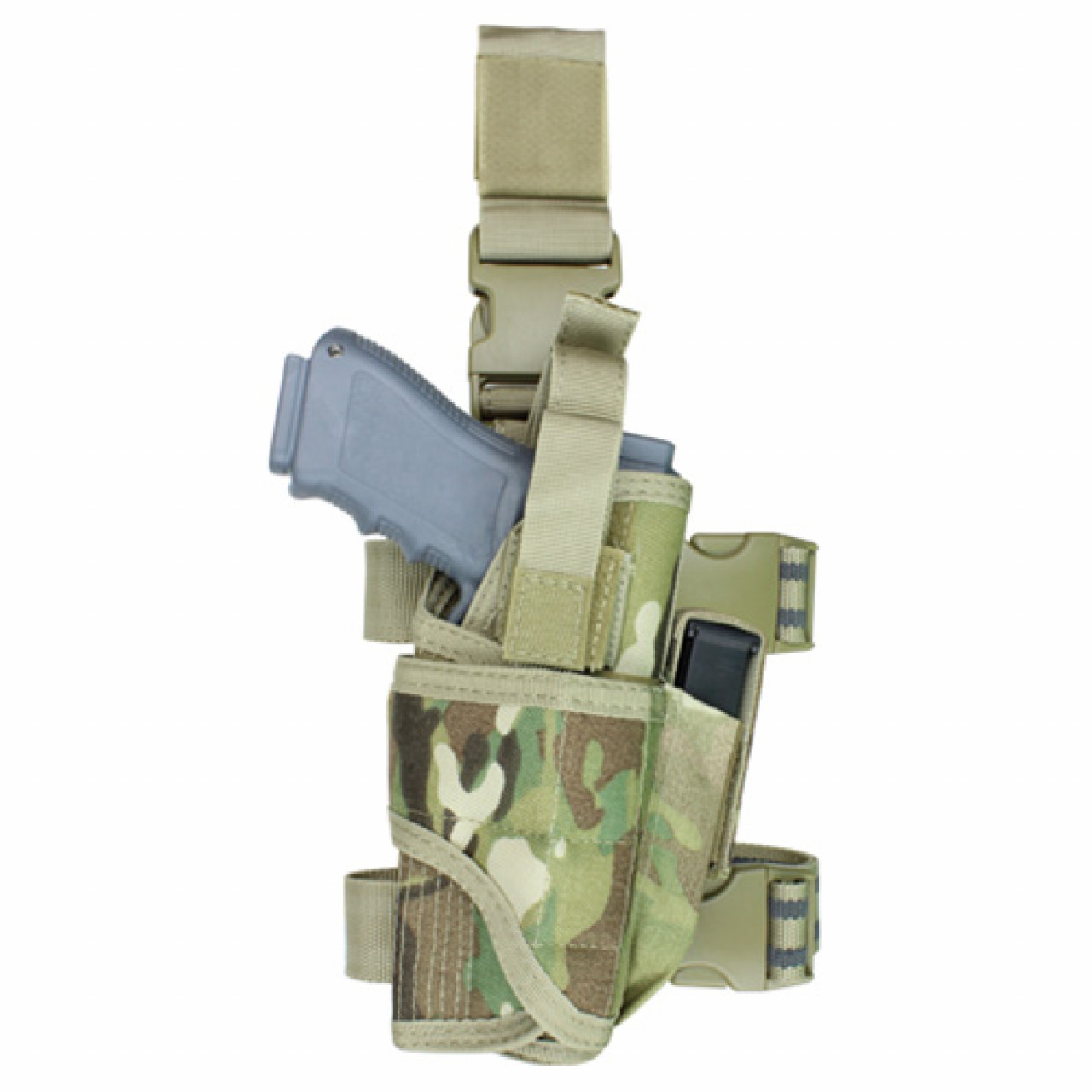 Puzdro pištoľové stehenné TORNADO MULTICAM®