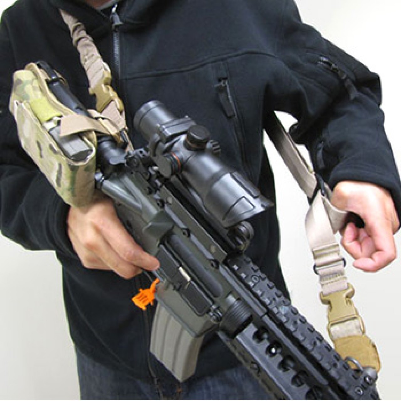 Popruh zbraňový STRYKE jedno/dvojbodový MULTICAM®
