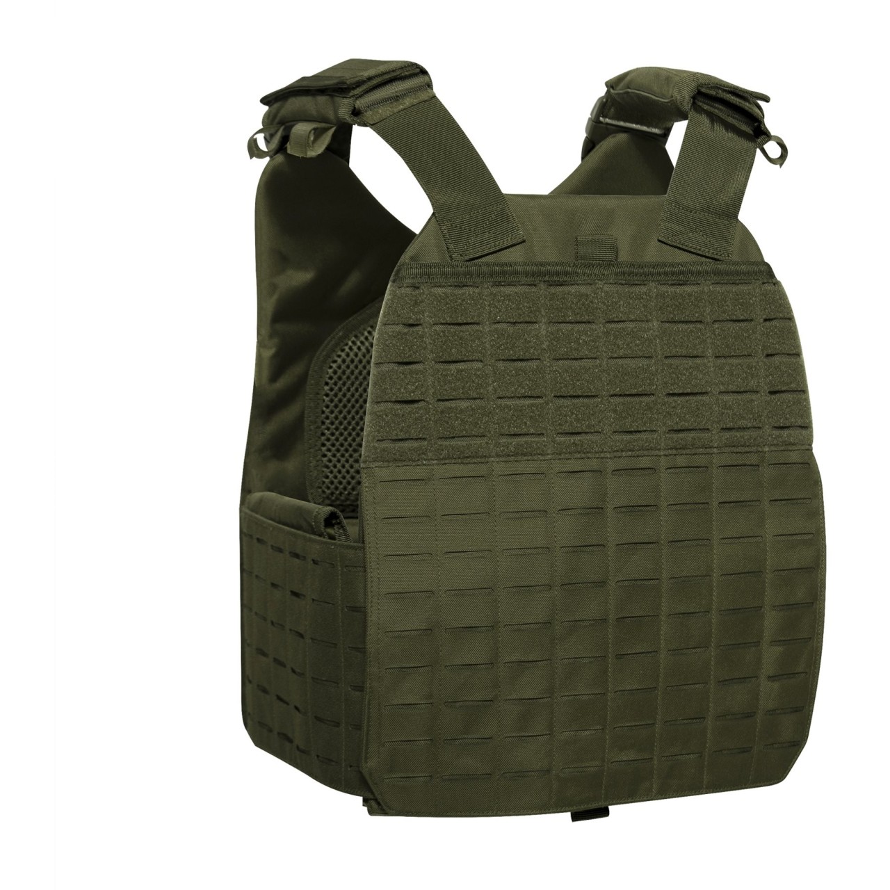 Vesta LASER CUT MOLLE nosič plátov ZELENÁ nadmerná veľkosť