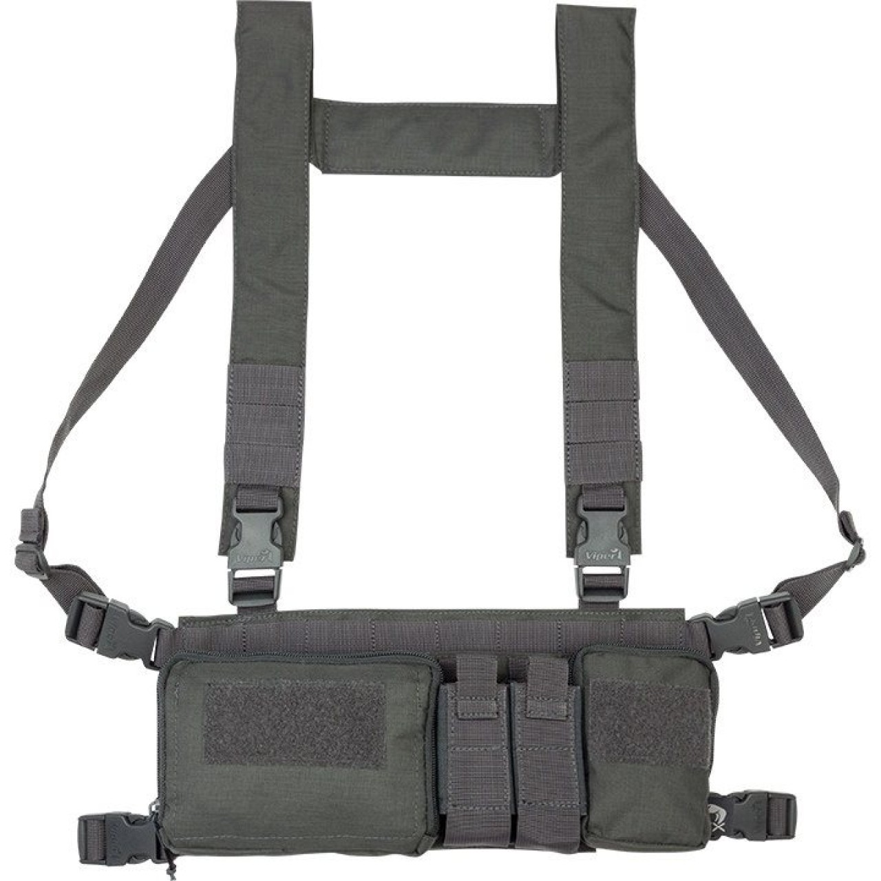 Vesta taktická CHEST RIG VX BUCKLE READY SIVÁ