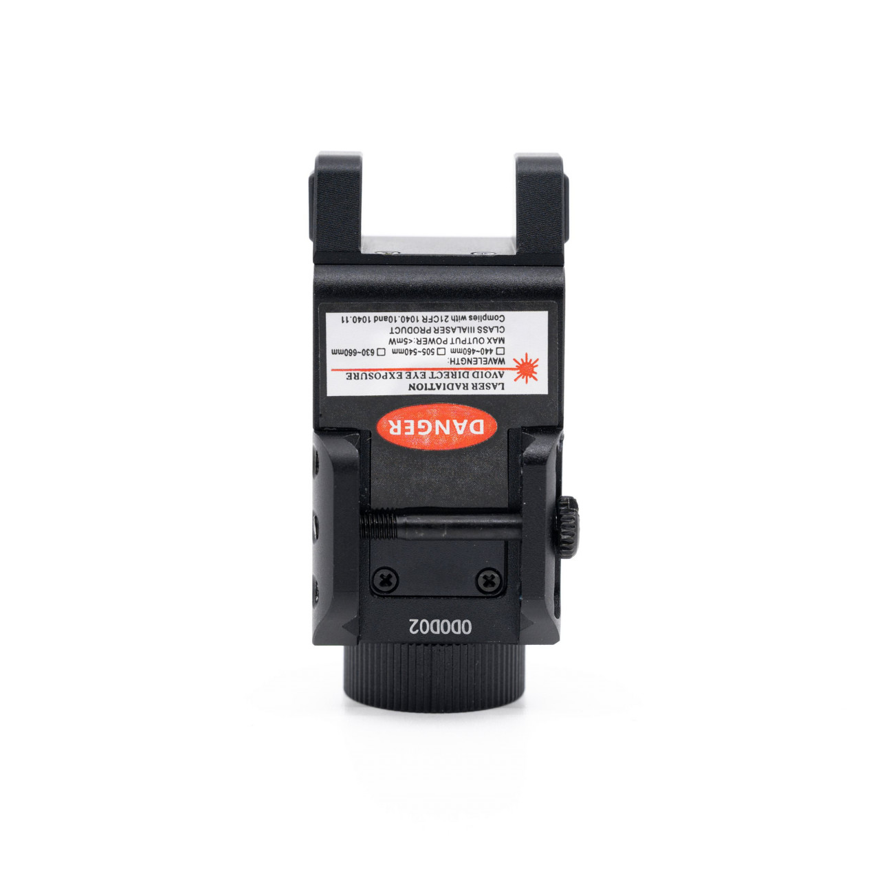 Svietidlo WL20 na pištoľ dobíjacie s laserom, 500 lúmenov